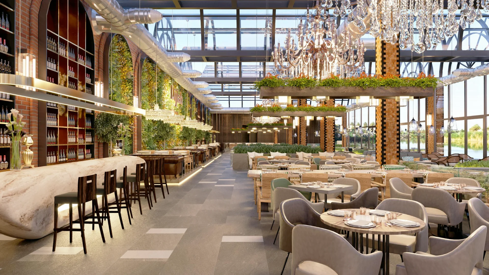 Restaurant Interior